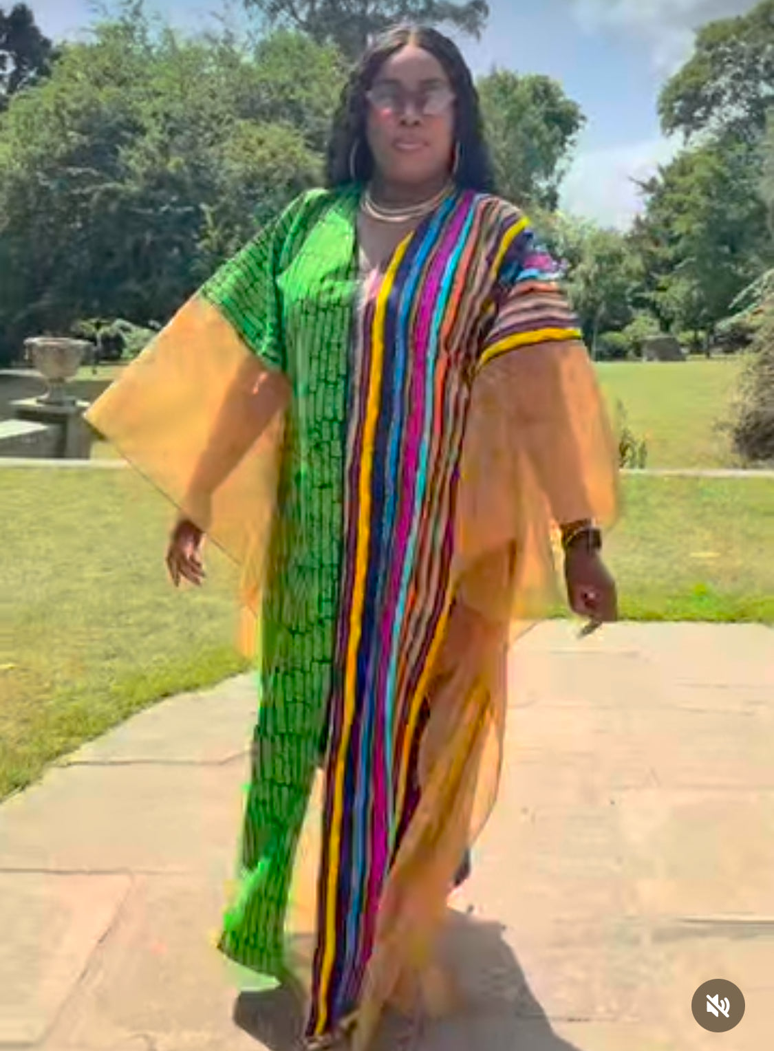 Tolu Twin Bubu Dress Rich Aunty Vibes by Eldimaa Fashion