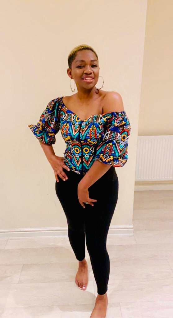 Wear Ladies Ankara Tops The Bola Off Shoulder Ankara African Print