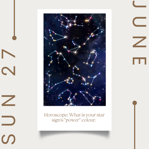 What is your star sign's "power" colour?
