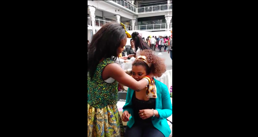 How to tie ankara / african print bow headwrap