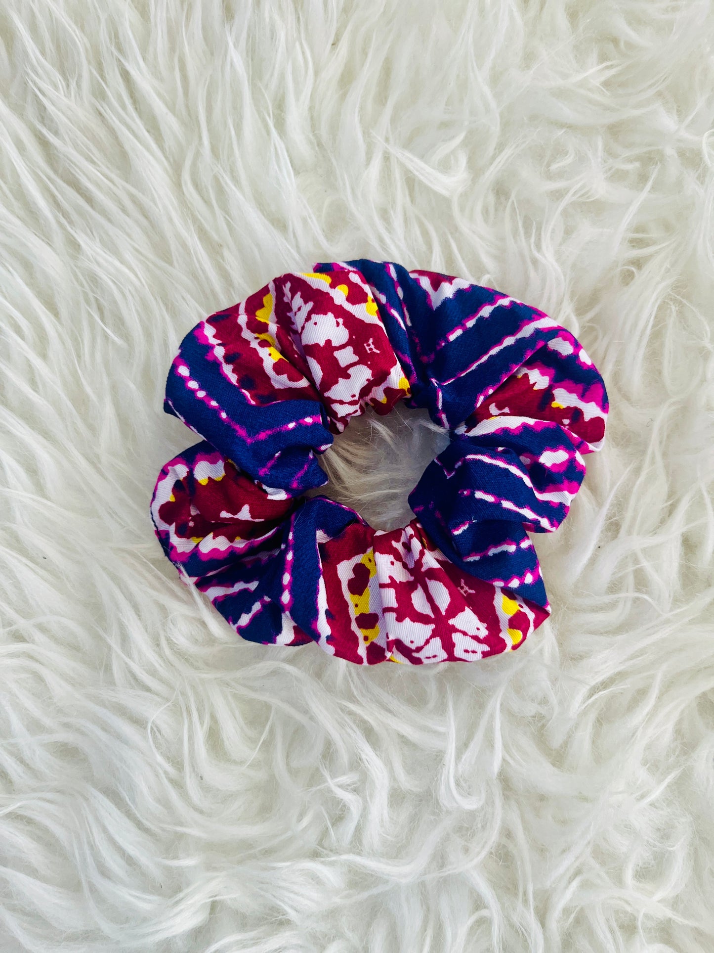 Ankara African Print Hair Scrunchie Wrist Band