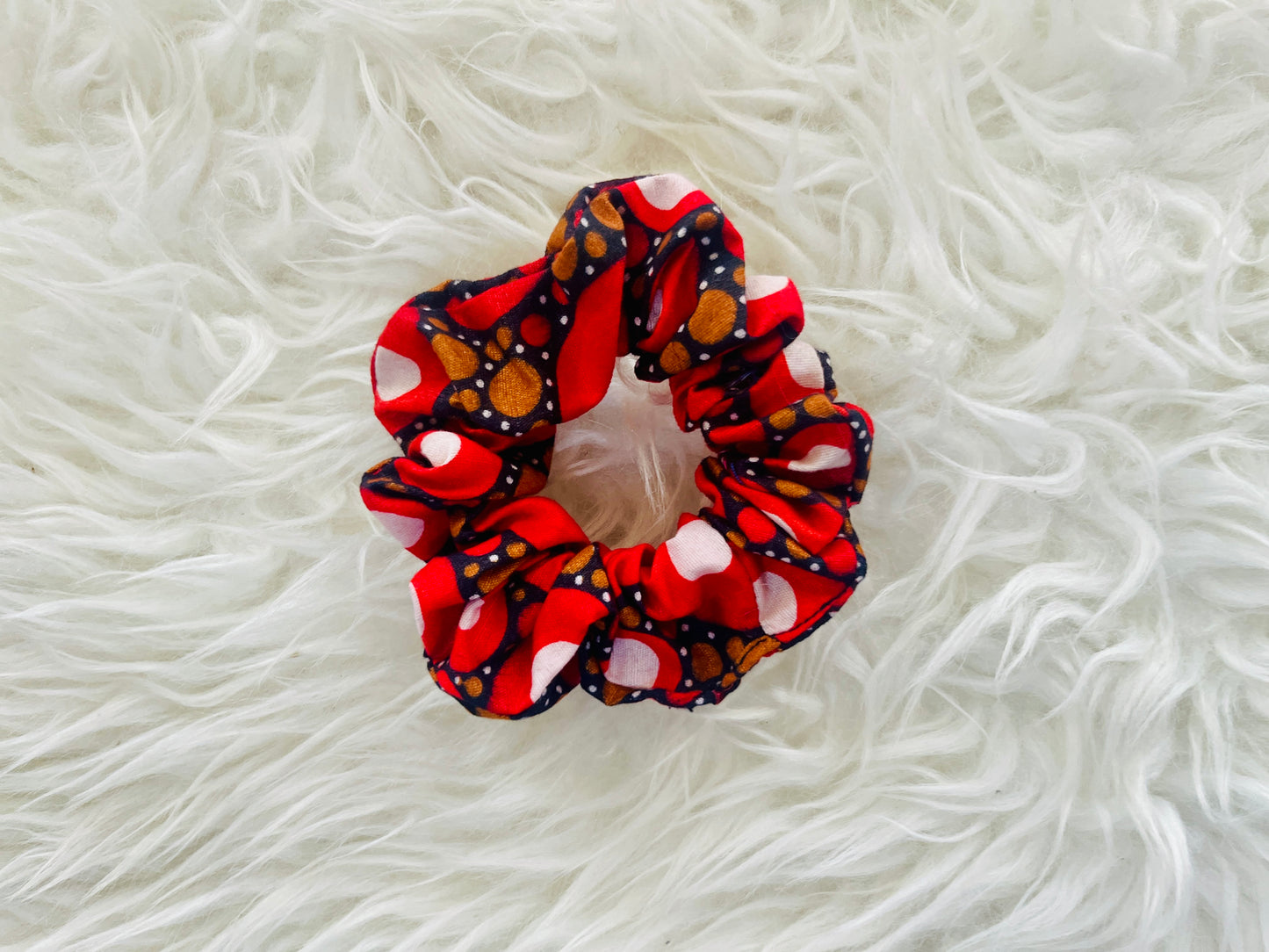 Ankara African Print Hair Scrunchie Wrist Band