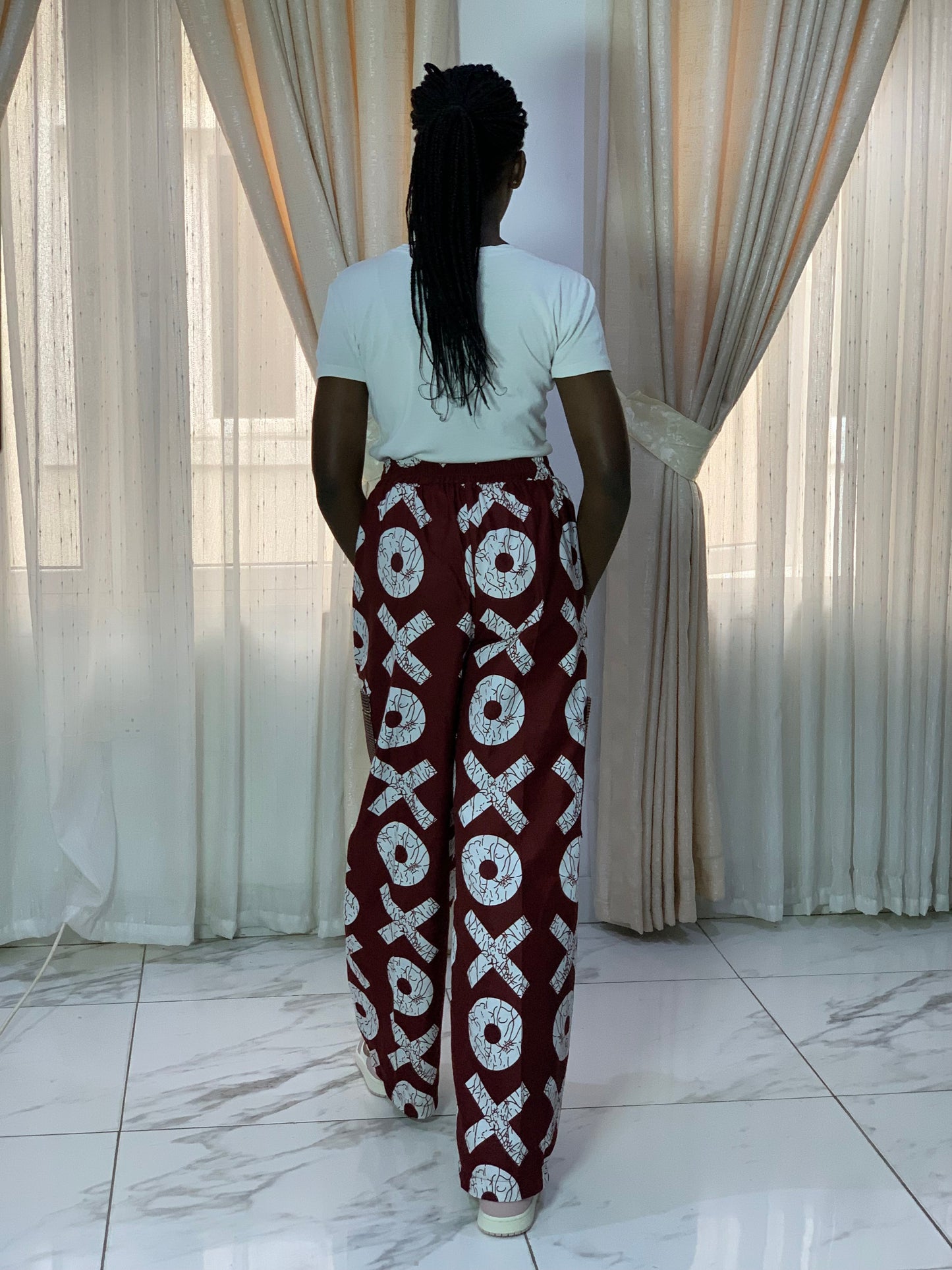 Mum & Me 🤎💜💚💙💛🧡 XO Ankara African Print Crago & Aso-Oke Trousers Pant