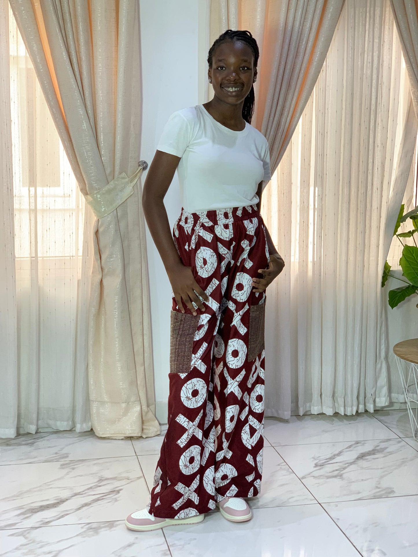 Mum & Me 🤎💜💚💙💛🧡 XO Ankara African Print Crago & Aso-Oke Trousers Pant