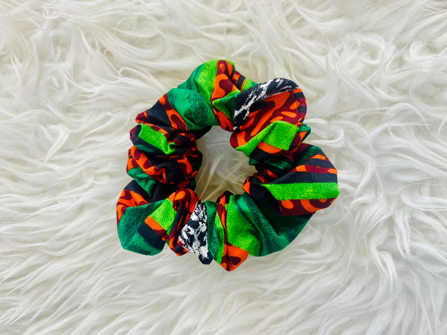 Ankara African Print Hair Scrunchie Wrist Band