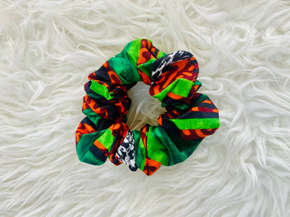 Ankara African Print Hair Scrunchie Wrist Band