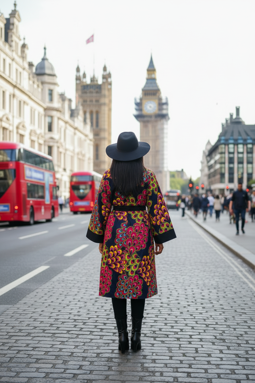 The Zarina in Black and Pink