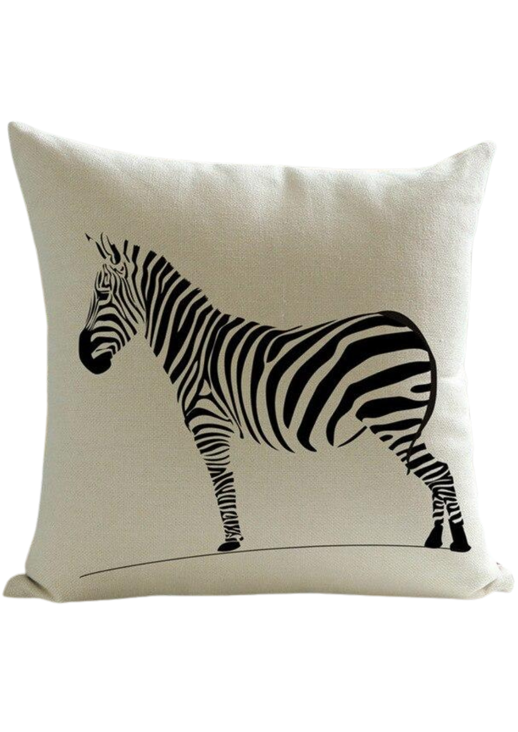 Part of our African homeware range, our zebra decorative cushion is a beautiful addition to your home. The white cushion with a zebra graphic is the perfects sofa cushion and chair cushion. 