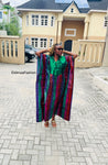 Adire and Asọ oke Dress